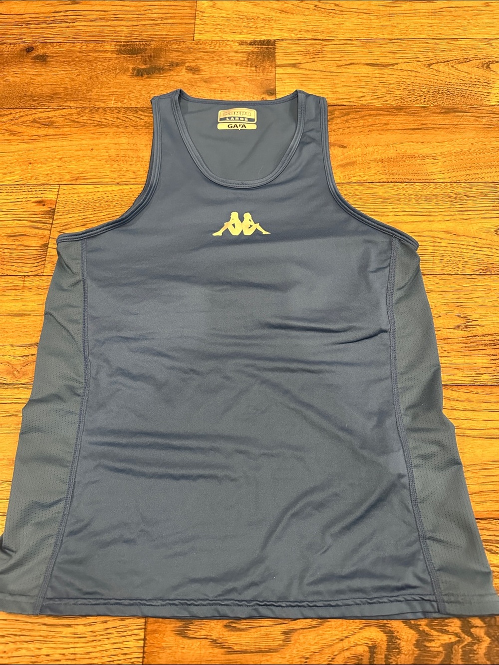 Kappa Navy Blue Tank with White Logo